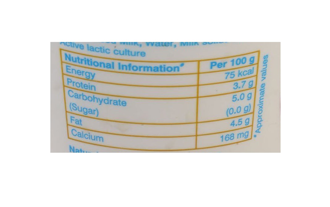 Mother Dairy Ultimate Dahi, Rich & Delicious   Tub  400 grams